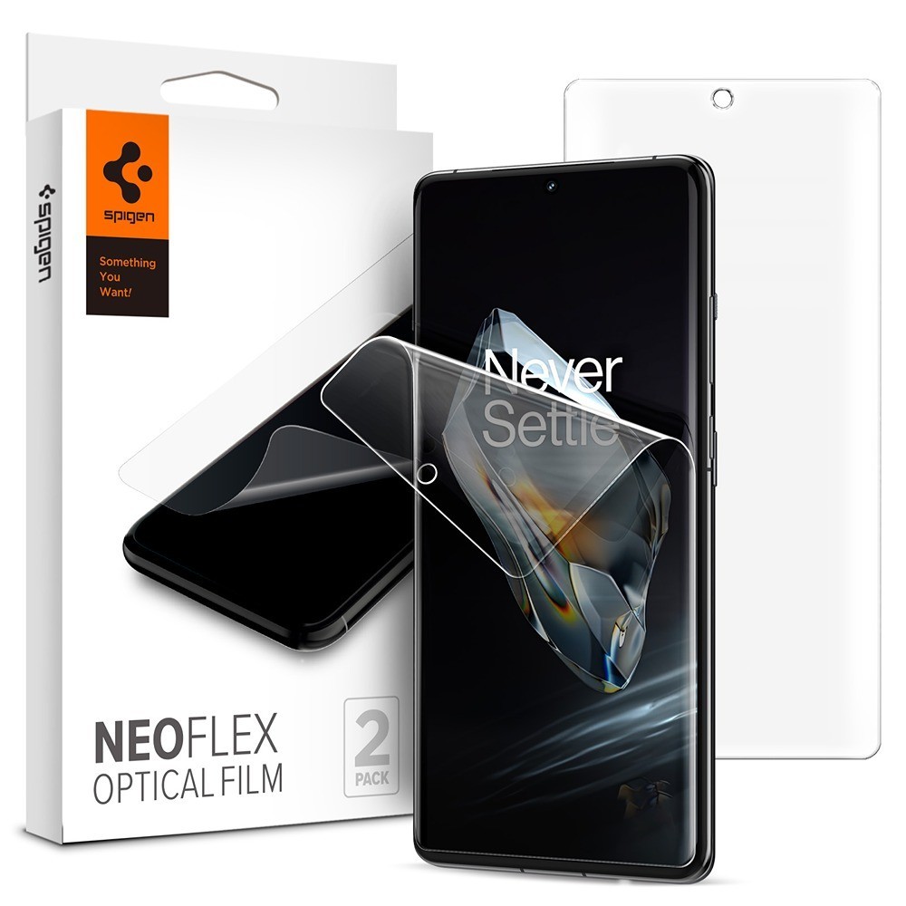 Mbrojtës ekrani Spigen Neo Flex, 2 copa, për OnePlus 12, transparent