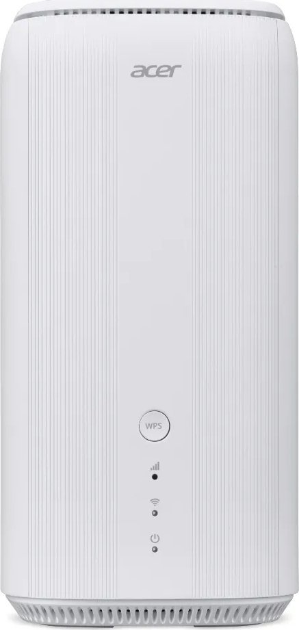Ruter pa tela Acer Connect X6E 5G CPE, Wi‑Fi 6E tri band, Gigabit Ethernet, i bardhë