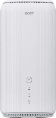 Безжичен рутер Acer Connect X6E 5G CPE, Wi‑Fi 6E трибенд, Gigabit Ethernet, бел