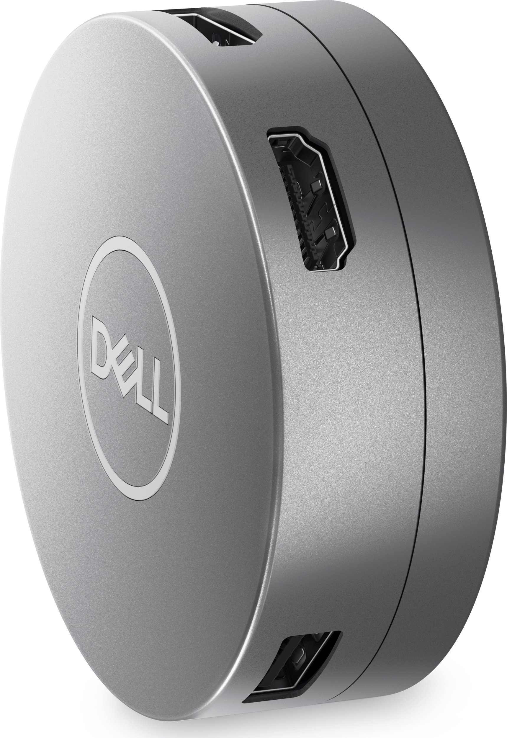 Adaptori Dell 6 në 1, USB 3.2 Gen 2, DisplayPort HDMI RJ-45, 90W, gri