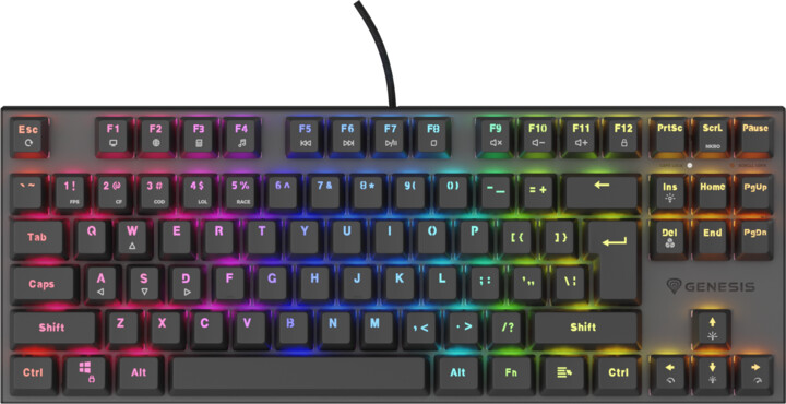 Tastierë Genesis Thor 303, Outemu Peach, Hot-swap, US