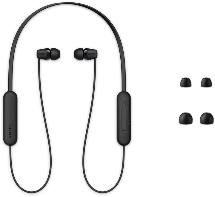 Dëgjuese Sony WI-C100, të zeza