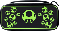 Kuti udhëtimi PDP Travel Plus 1-Up, për Nintendo, Glow in the Dark, e zezë