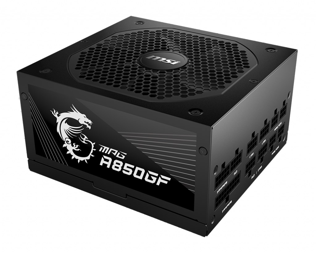 Burim energjie modular MSI MPG A850GF, 24-pin ATX, 850 W