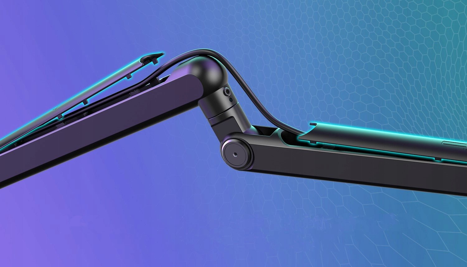 Stativ mikrofoni Fifine BM88, krah metalik, profil i ulët, i zi