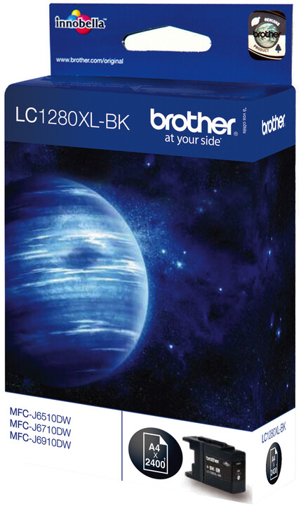 Ngjyrë për printer Brother LC-1280XLBK, e zezë