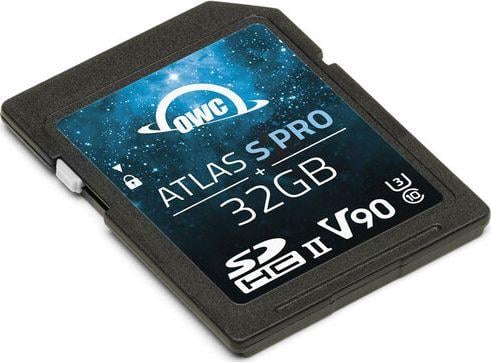 Kartë memorie SDHC Atlas S Pro 3 OWC, UHS-II, 32GB, e zezë