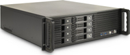 Kasa serverike rack Inter-Tech 3U-3508, format 3U, metal, e zezë