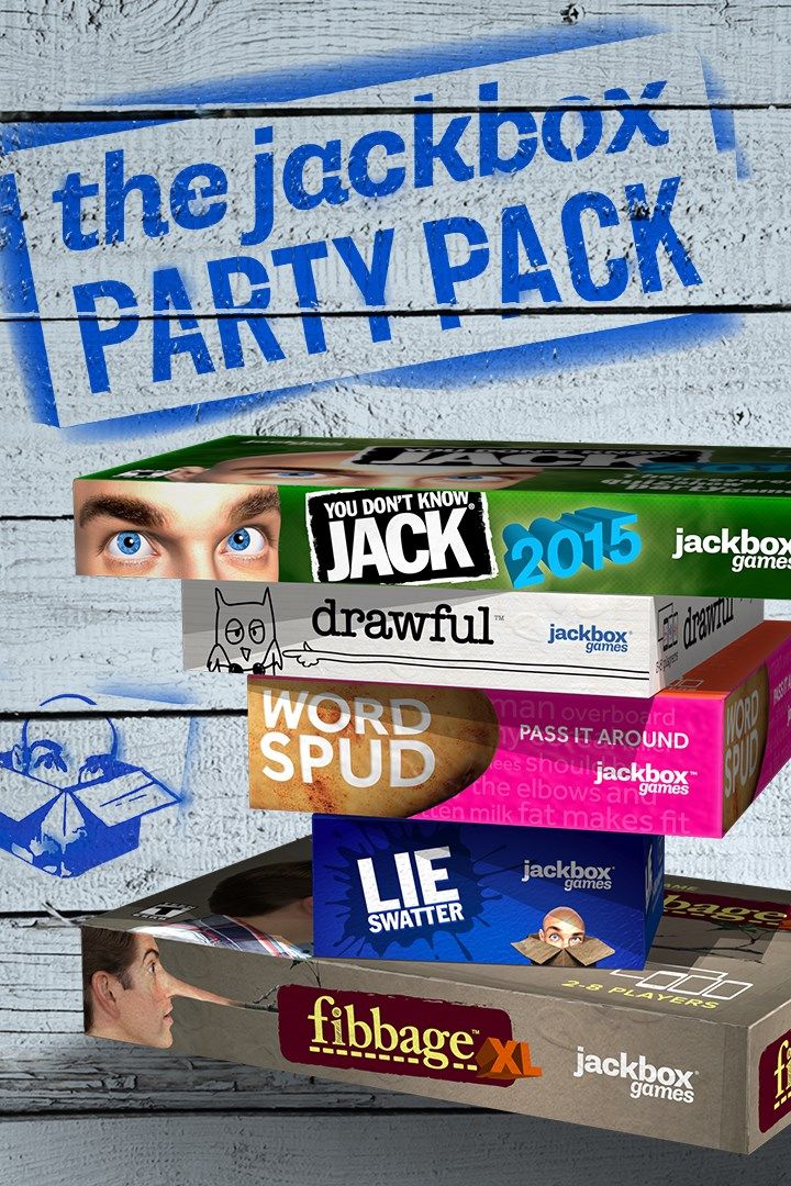 Lojë Xbox One Jackbox Party Pack, koleksion me 5 lojëra, multiplayer, multingjyrëshe