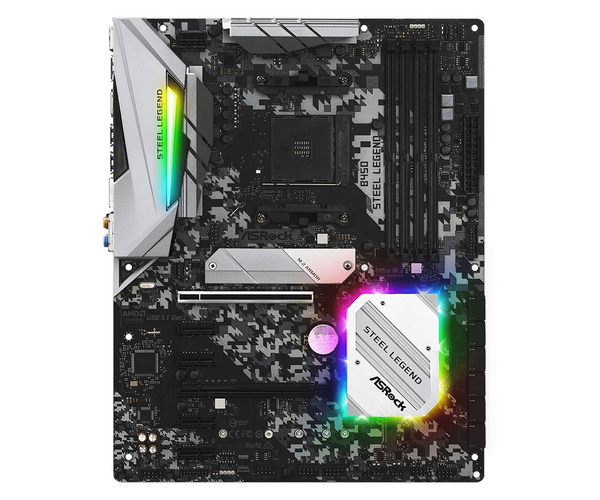 Pllakë amë Asrock B450 Steel Legend Socket AM4 ATX AMD B450