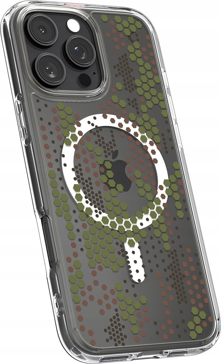 Mbrojtëse telefoni Spigen Ultra Hybrid MagSafe, për iPhone 16 Pro Max, Digital Camo