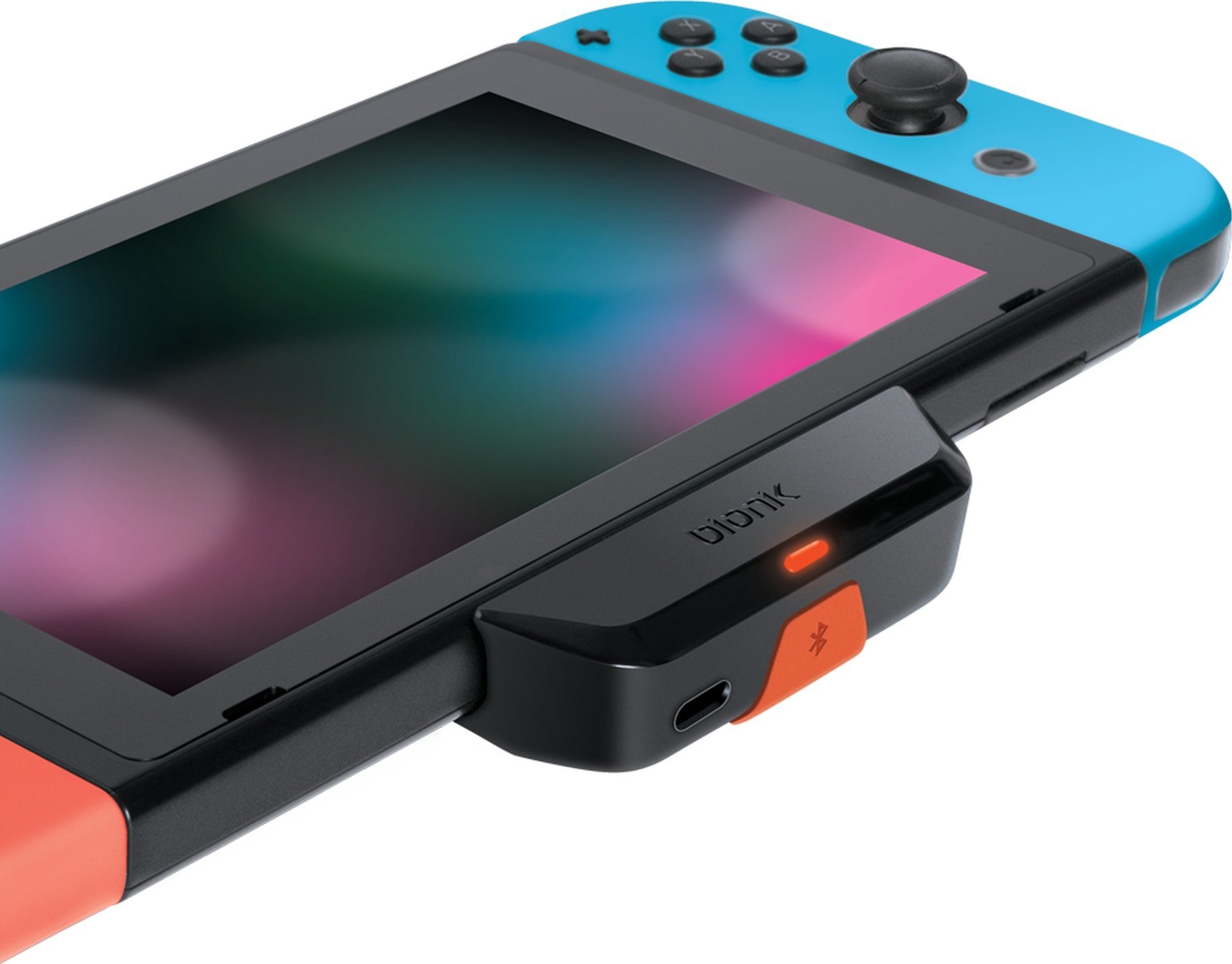 Adaptues audio Bluetooth Bionik BT Audio Sync Dreamgear, për Nintendo Switch, i zi