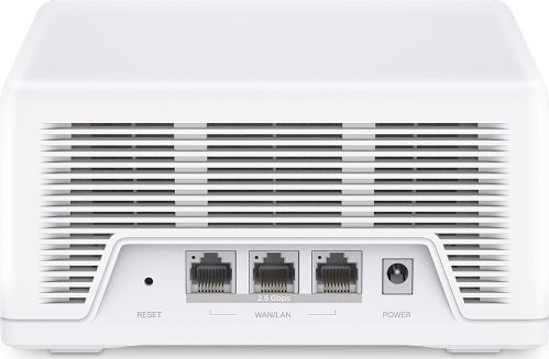 Sistem mesh WiFi Mercusys Halo H47BE, WiFi 7, BE9300, set 2 copë, i bardhë