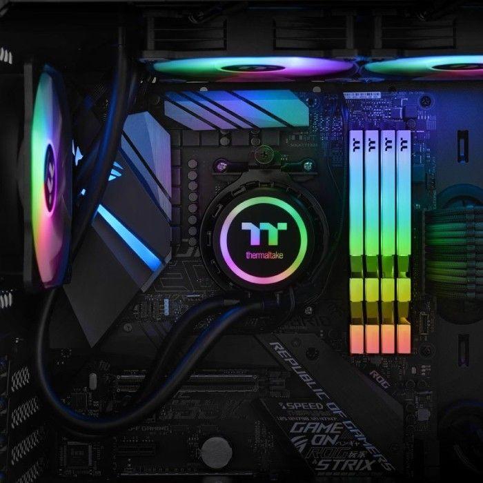 Module të memories Thermaltake Toughram, 16 GB (2x8GB), DDR4, 3200MHz, CL16 (R009D408GX2-3200C16A), e zezë