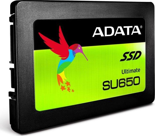 Disk SSD ADATA Ultimate SU650 SATA III (ASU650SS-512GT-R), 2.5", 256GB, i zi