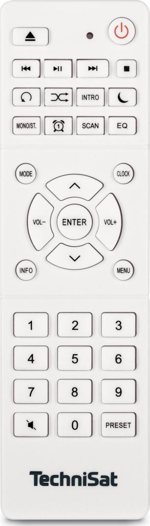 Radio TechniSat DigitRadio 370 CD BT, e bardhë