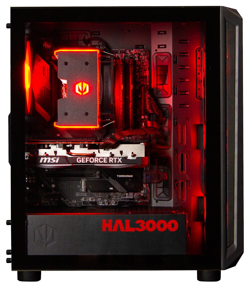 Kompjuter HAL3000 Alfa Gamer Ti Super, Ryzen 7 9700X, RTX 4070 Ti Super, 32GB RAM, 2TB SSD, i zi