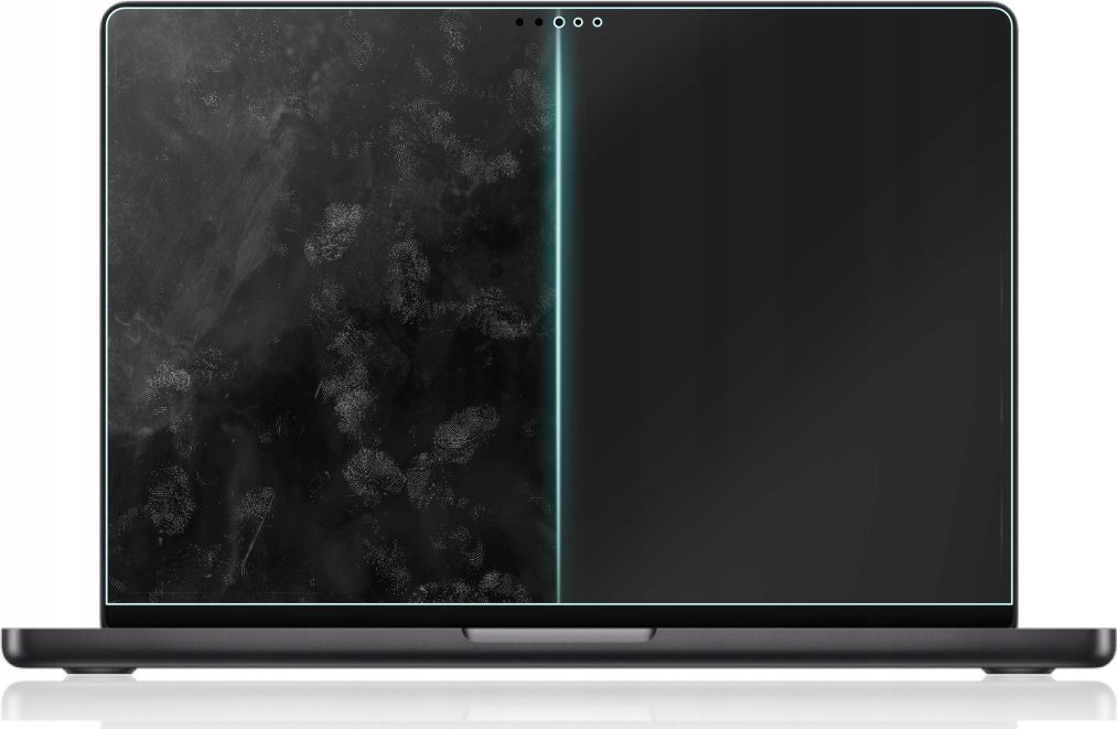 Film mbrojtës Grizz MatteScreen Easy për MacBook Pro 13" 2020, anti-fingerprint, mat, transparent
