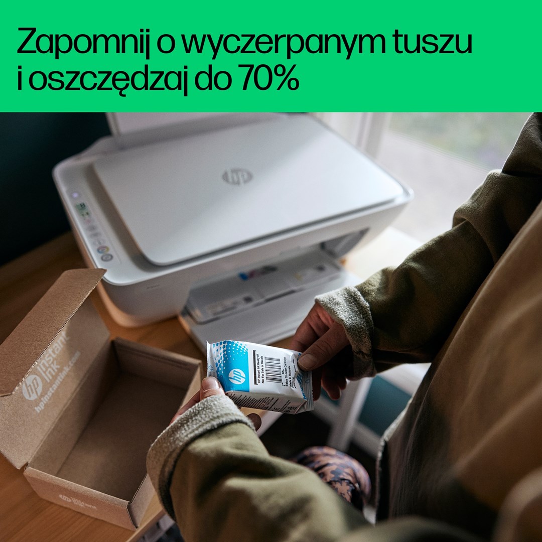 [OUTLET] Printer multifunksional HP DeskJet 2820e, Inkjet termal, i hirtë