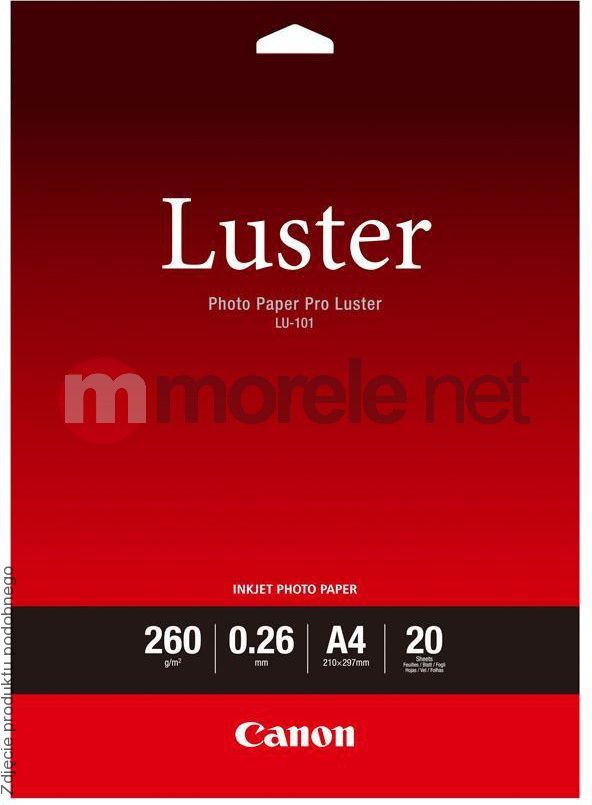 Letër fotografike Canon Pro Luster LU-101, A3+, e bardhë