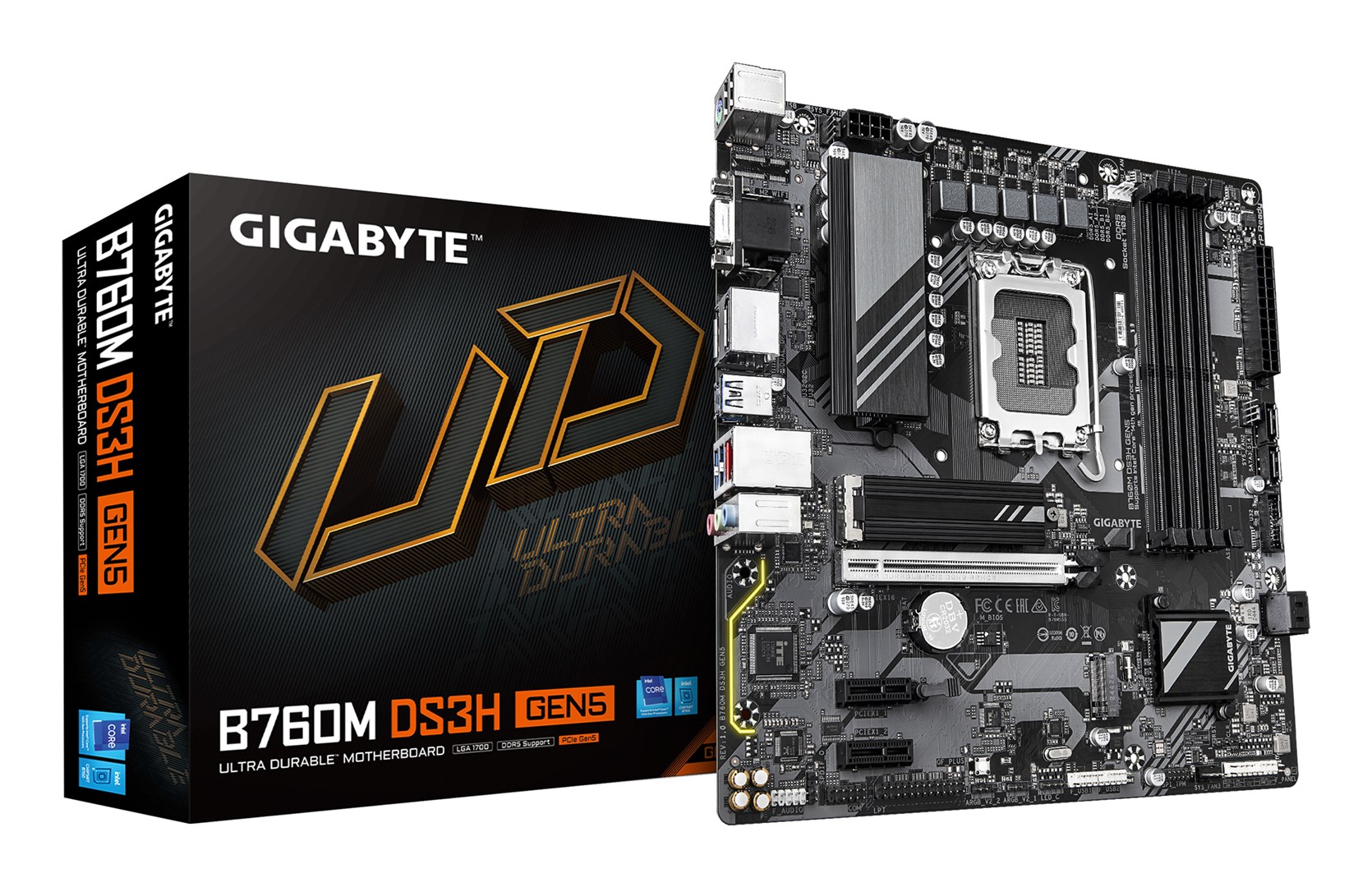 Pllakë amë GIGABYTE B760M DS3H GEN5