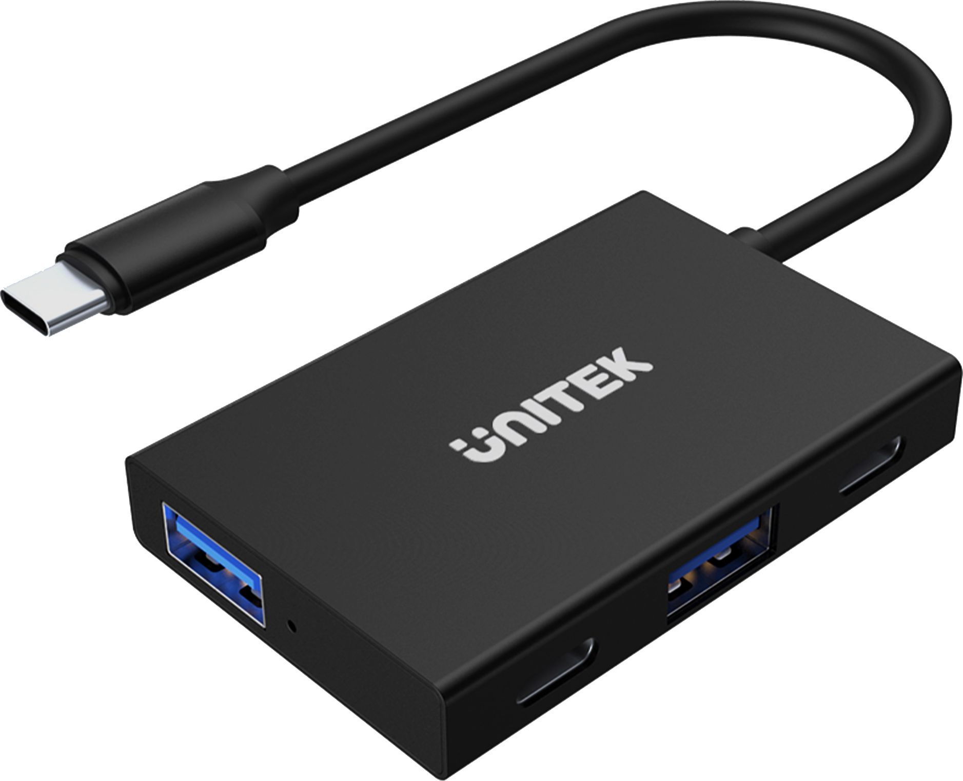 USB Hub Unitek H1302A, 2x USB-C, 2x USB-A 3.1 Gen2, i zi