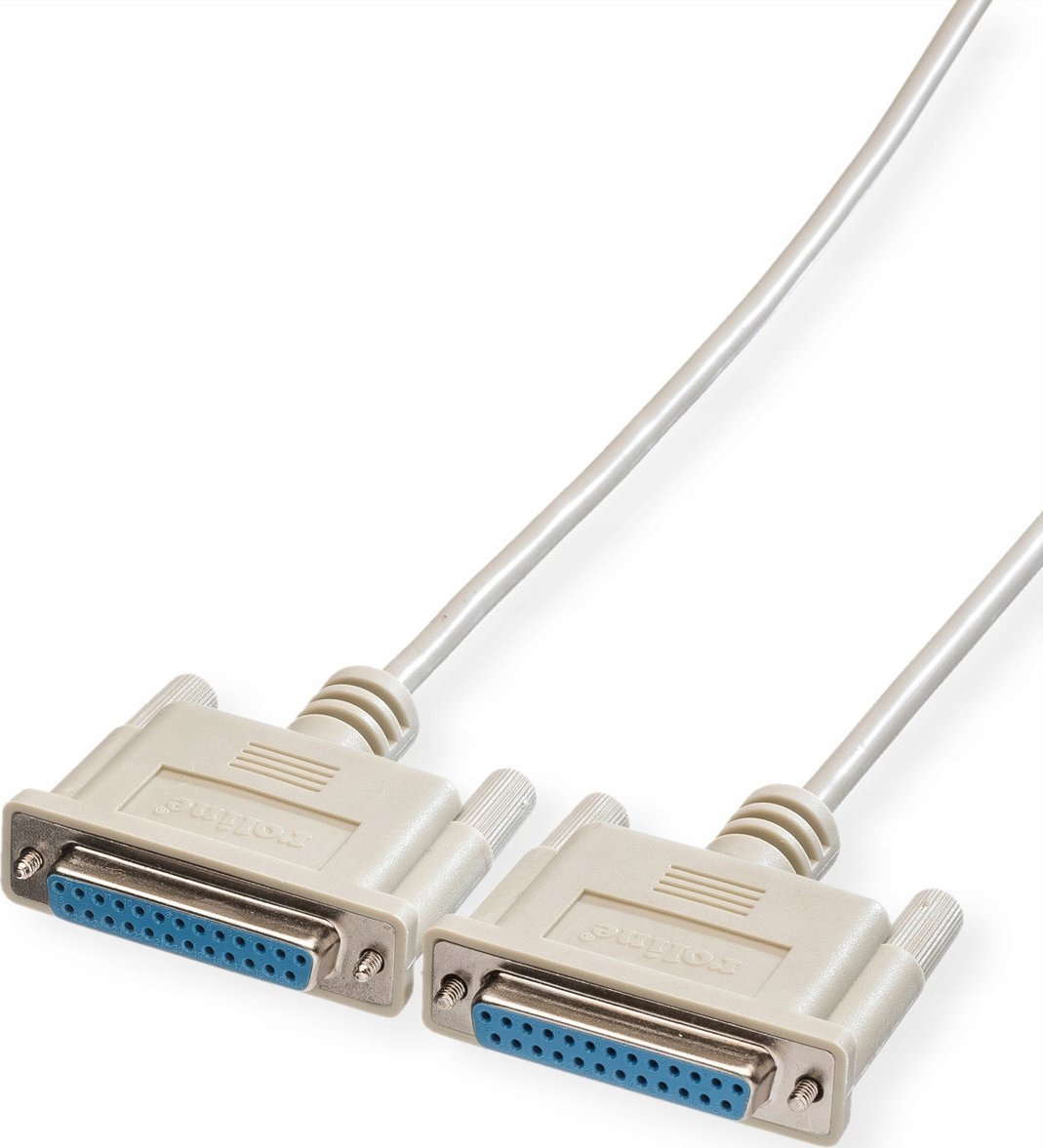 Сериски кабел Roline DB25 F/F, 3m, сив