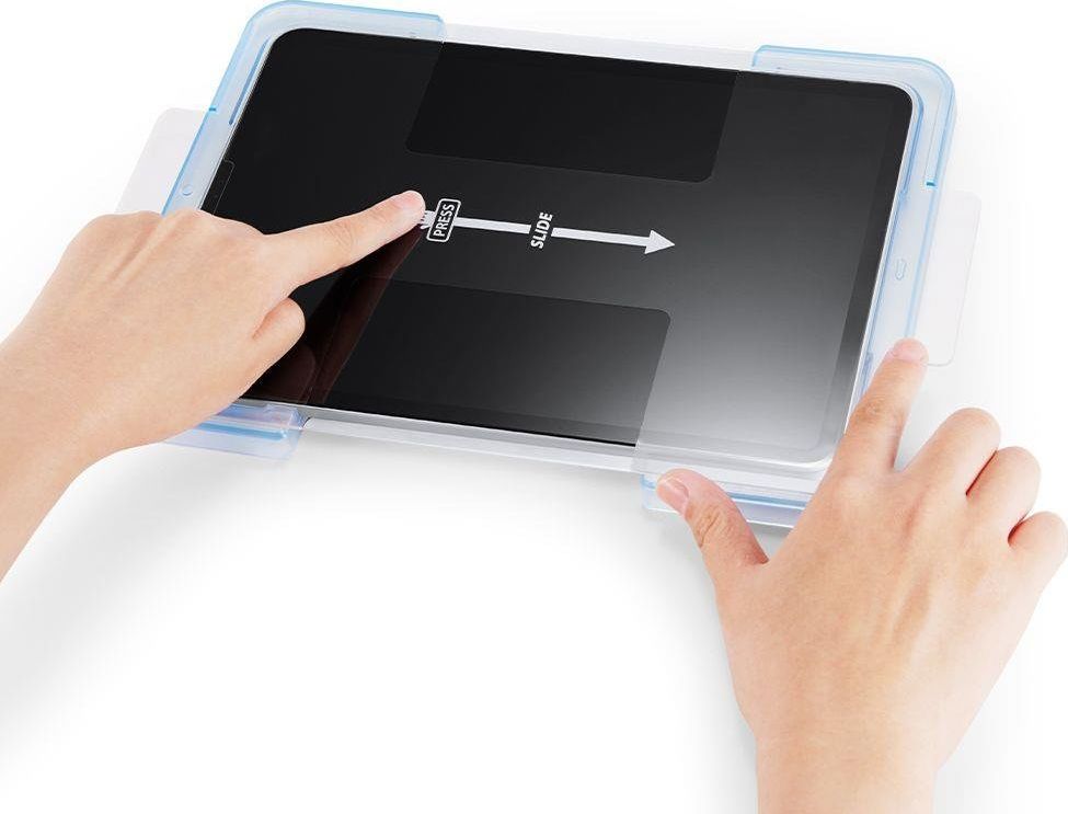 Заштитно стакло Spigen Glas.TR EZ Fit за iPad Air 4 2020, 0.2mm, цврстина 9H, транспарентно