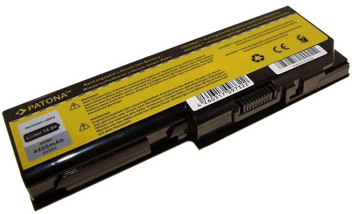 Bateri Patona për TOSHIBA SATELLITE P200, 4400mAh Li-Ion, 10.8V