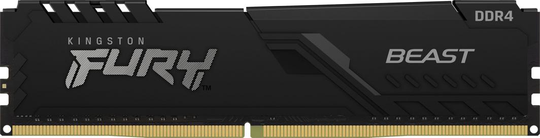 RAM memorie Kingston Fury Beast, DDR4, 8GB, 3200MHz, CL16 (KF432C16BB/8)