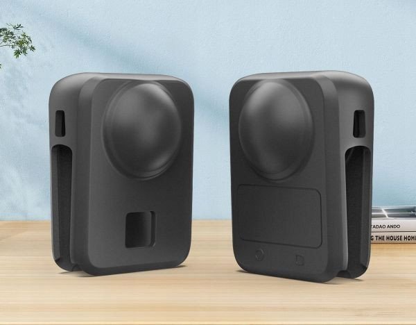 Mbulesë silikoni për kamerë DJI Osmo 360 PULUZ PU789B, mbrojtëse, e zezë