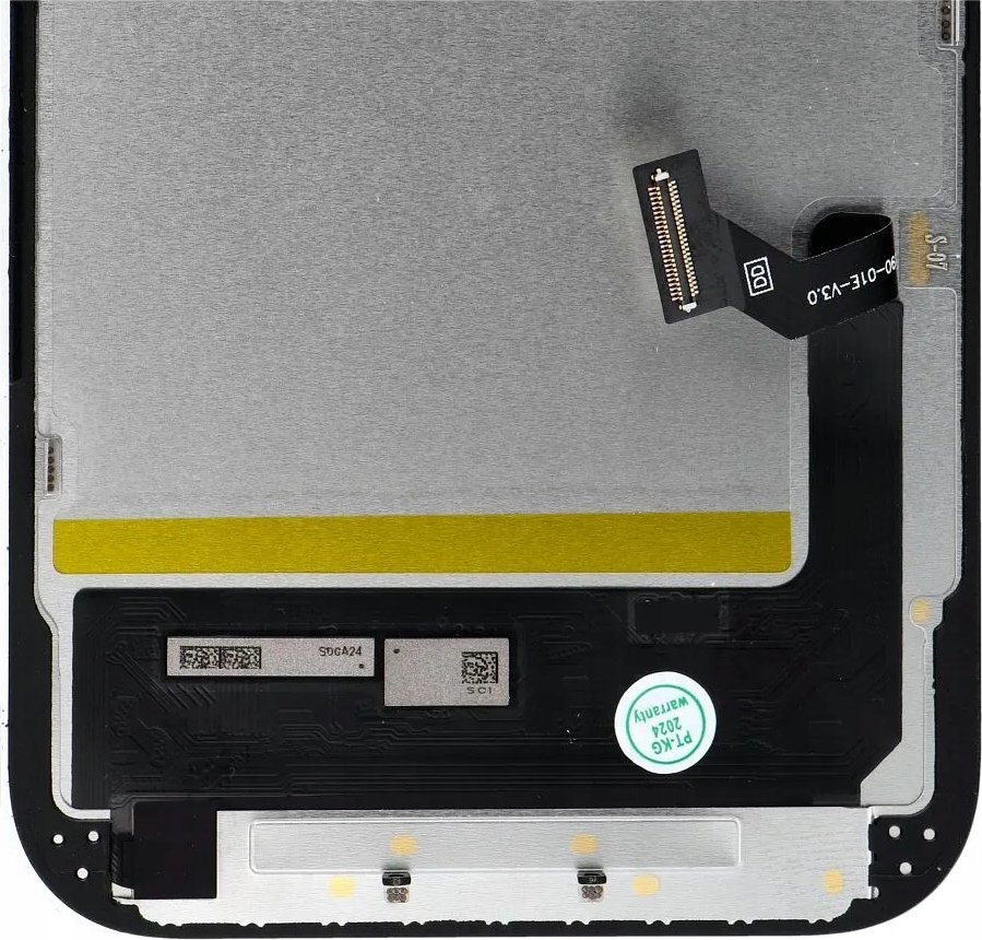 Ekran celular FixCell për iPhone 15, Soft OLED, i zi