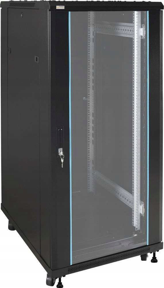 Kabinet rack dyshemeje PULSAR RS2768, 27U, 600x800 mm, i zi