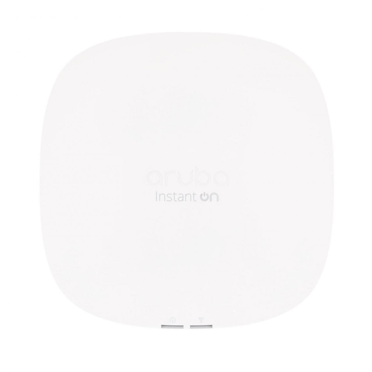 Access point HPE Aruba Instant On AP25, Wi‑Fi 6, bundle me furnizues energjie, i bardhë