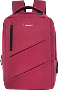 Ранец Canyon BPE-5, за лаптоп 15.6", полиестер, розова