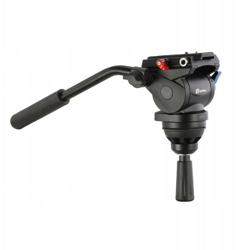Трипод за видео Leofoto VT-20+LF-75, капацитет на товар 20 kg, алуминиум, црн