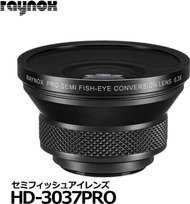 Lentë gjysmë fisheye Raynox HD 3037 Pro, 0.3x, për kamera digjitale, e zezë