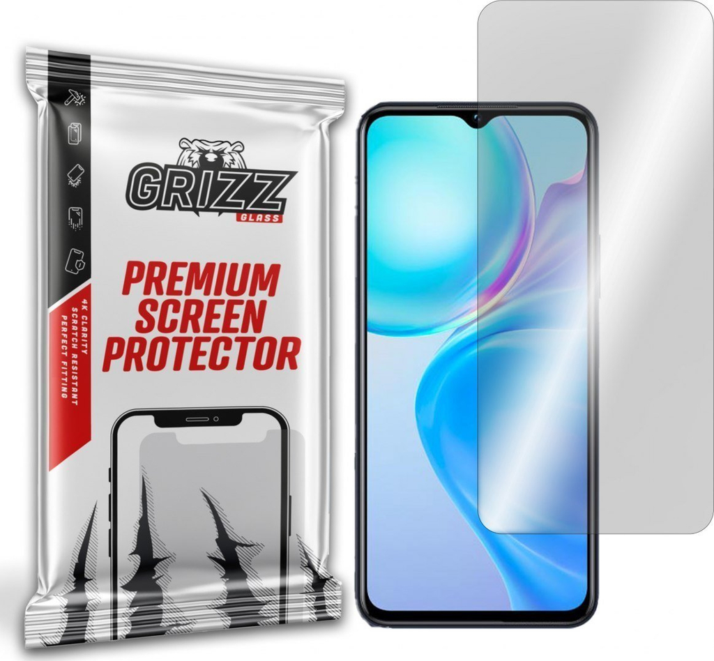 Mbrojtëse ekrani GrizzGlass Hydrogel për Vivo Y77e, film fleksibil, transparencë e lartë