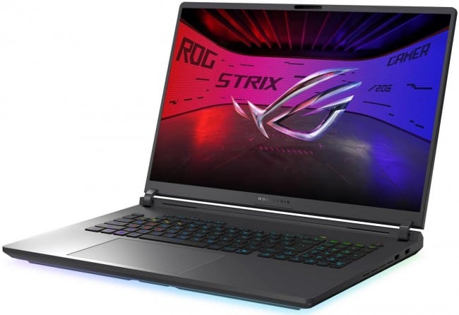 Laptop ASUS ROG Strix G18 G815LR-U9322W, 18", Intel Core Ultra 9-275HX, 32GB RAM, 2TB SSD, NVIDIA GeForce RTX 5070 Ti, i hirtë