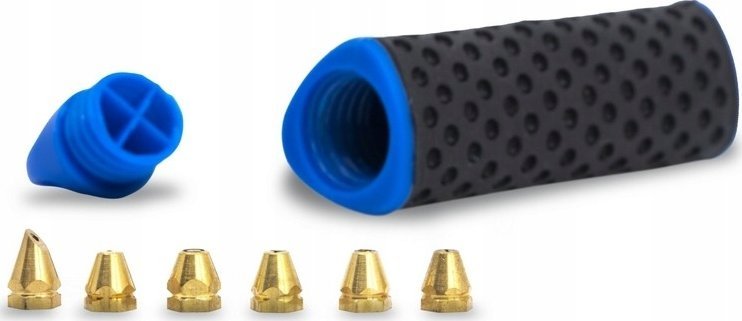 Set grykash 3D Pen 3Doodler Create and Flow, 7 copë, me kuti, i artë