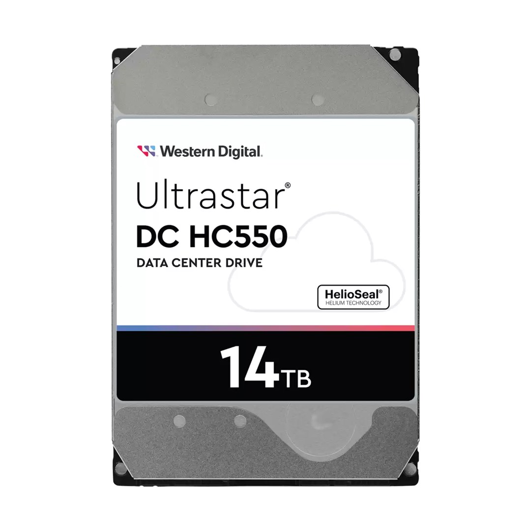 Hard disk Western Digital DC HC550, 14TB, 512MB Cache, SAS, i argjendtë