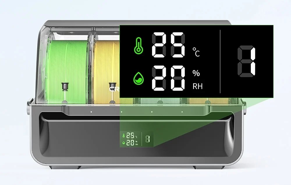 Sistem filamenti Creality CFS, 4 slote, multi color, për K2 Plus