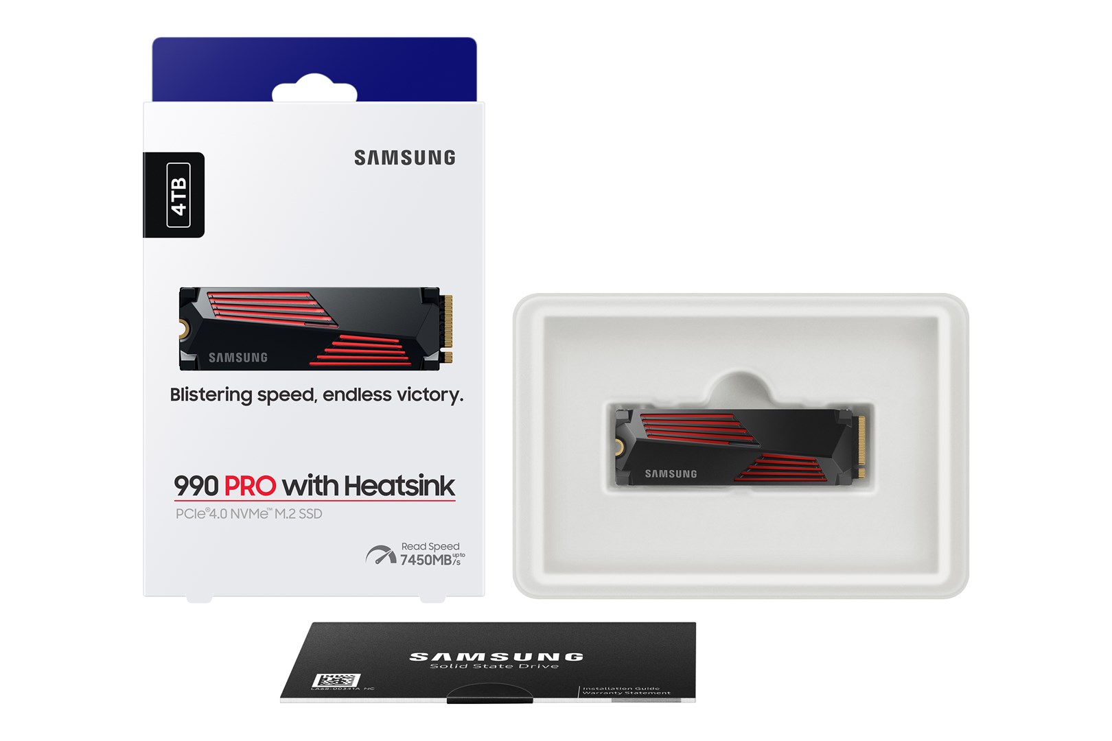 Disk SSD Samsung 990 PRO, M.2, 4TB, PCIe 4.0