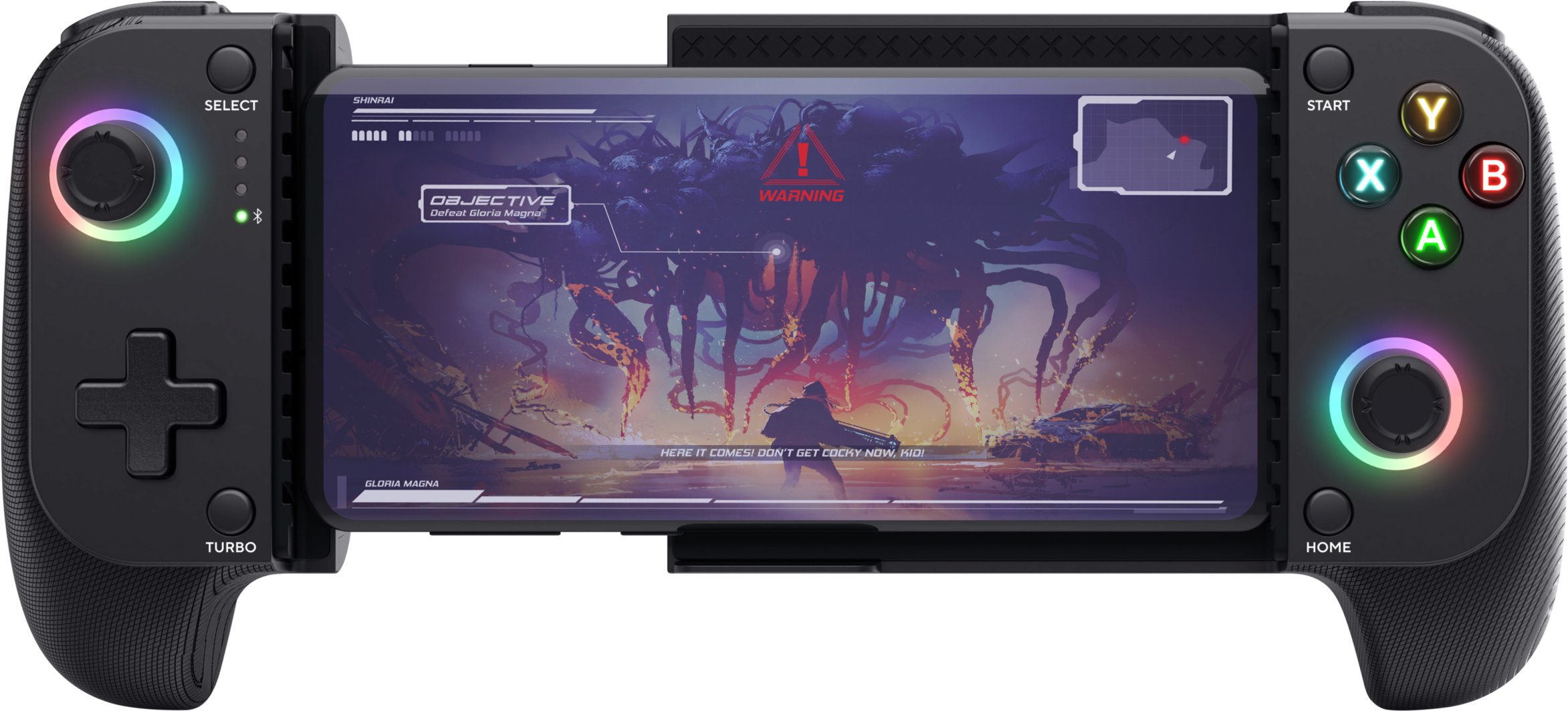 Гејмпад мобилен Trust GXT 735 Mylox, безжичен, Bluetooth 5.0, црн