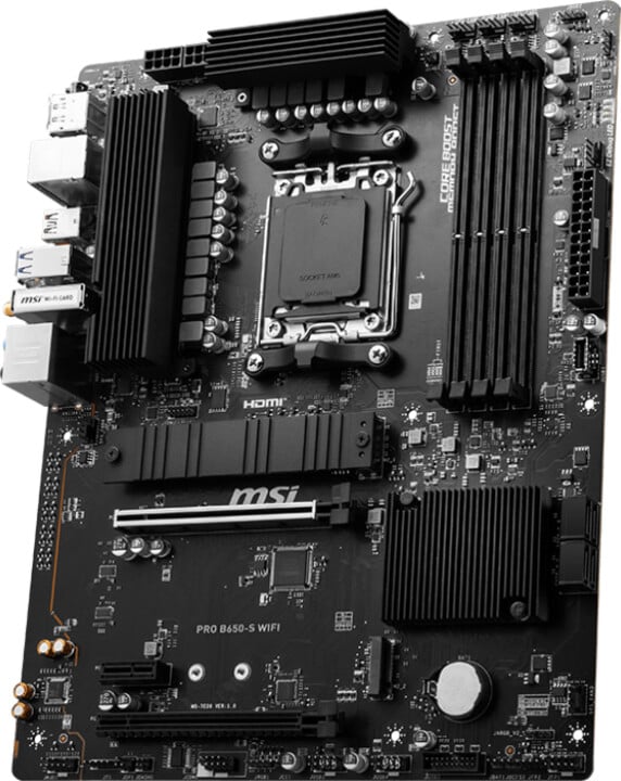 Pllakë amë MSI PRO B650-S WIFI - AMD B650