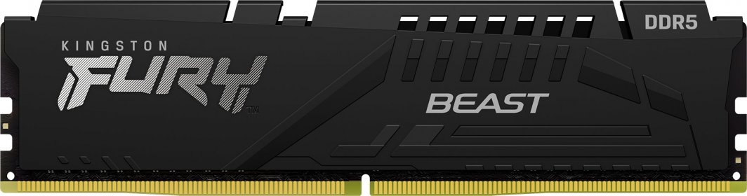Memorie Kingston Fury Beast, DDR5, 16 GB, 5600 MHz, CL36, KF556C36BBEK2-16