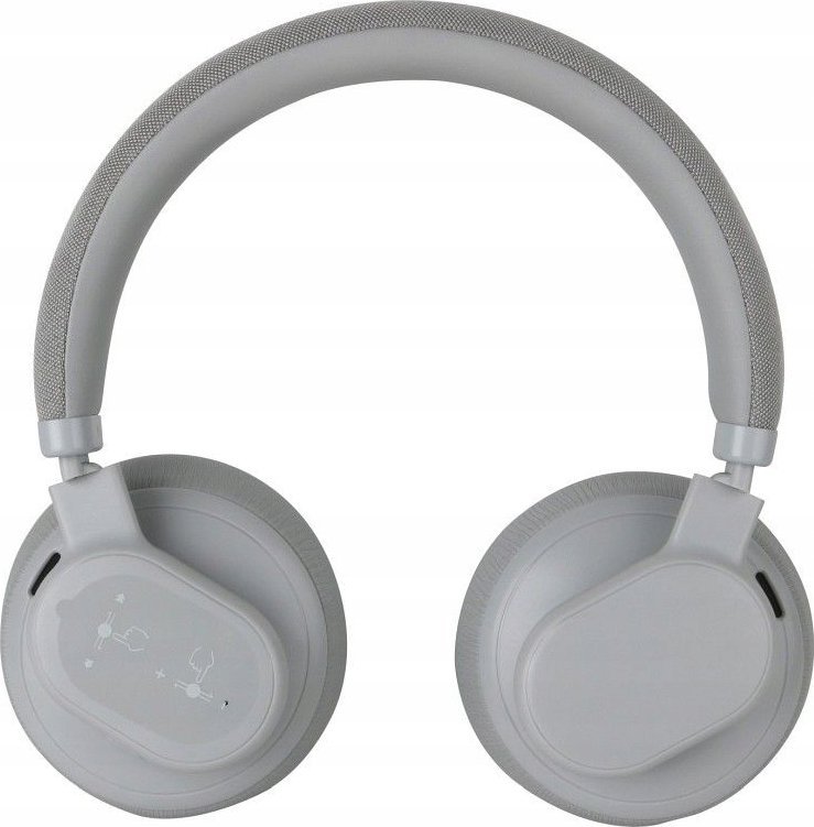Kufje pa tela Forcell F-Audio Touch Beat, Over-Ear, ANC, gri