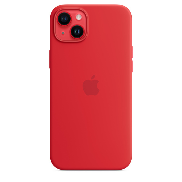 Apple iPhone 14 Plus Silicone Case me MagSafe, (PRODUCT)RED