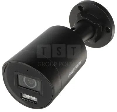 IP камера Hikvision DS-2CD2086G2H-IU, 8.3MP 4K, леќа 2.8mm, црна