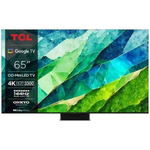 Televizor TCL 65C855, 65", 4K UHD QLED Pro, Google TV, i zi